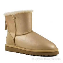 Funkční teplé sněhové boty na zip